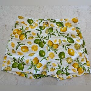 Isaac Mizrahi Lemon and Lime Shorts